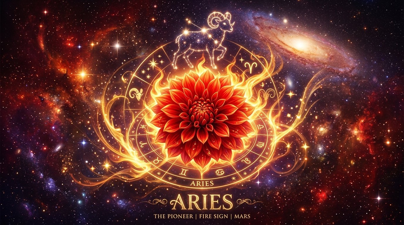 Flor de Áries - Dália