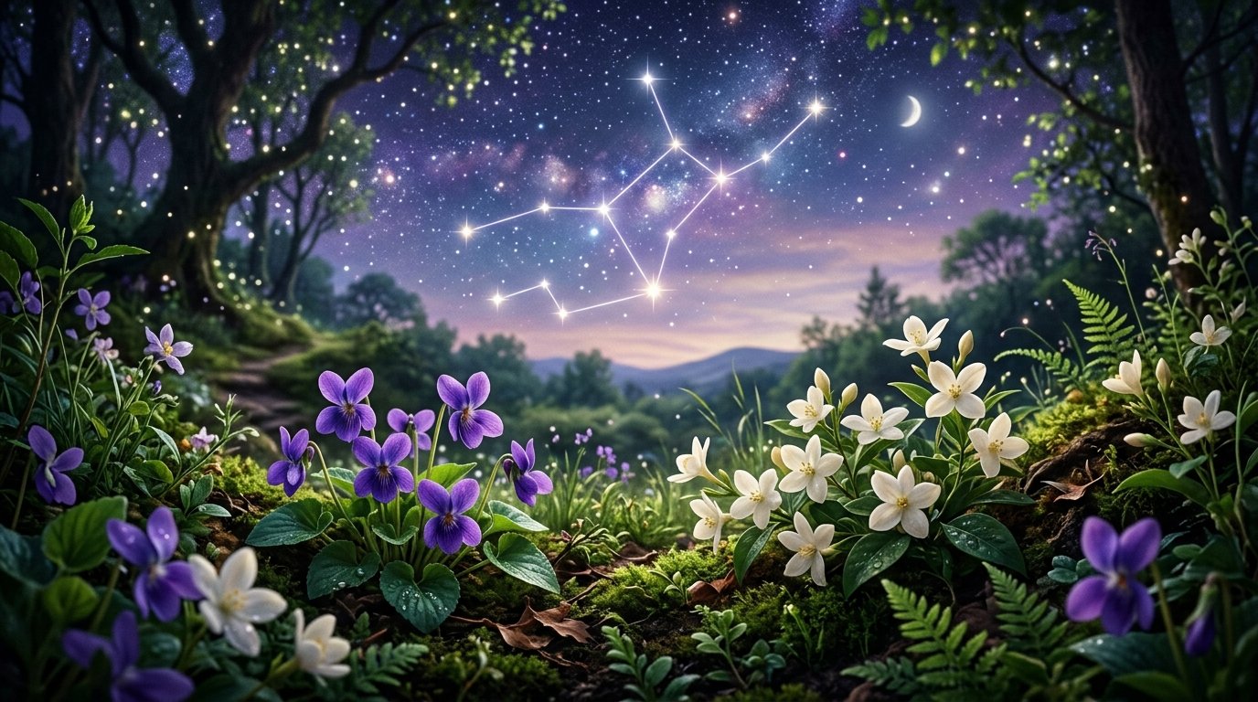 Flor de Virgem - Violeta